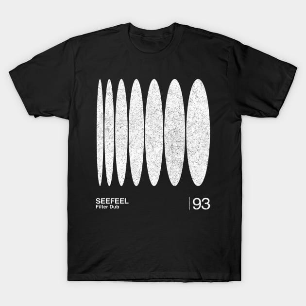 Seefeel / Minimalist Graphic Artwork Fan Design T-Shirt by saudade